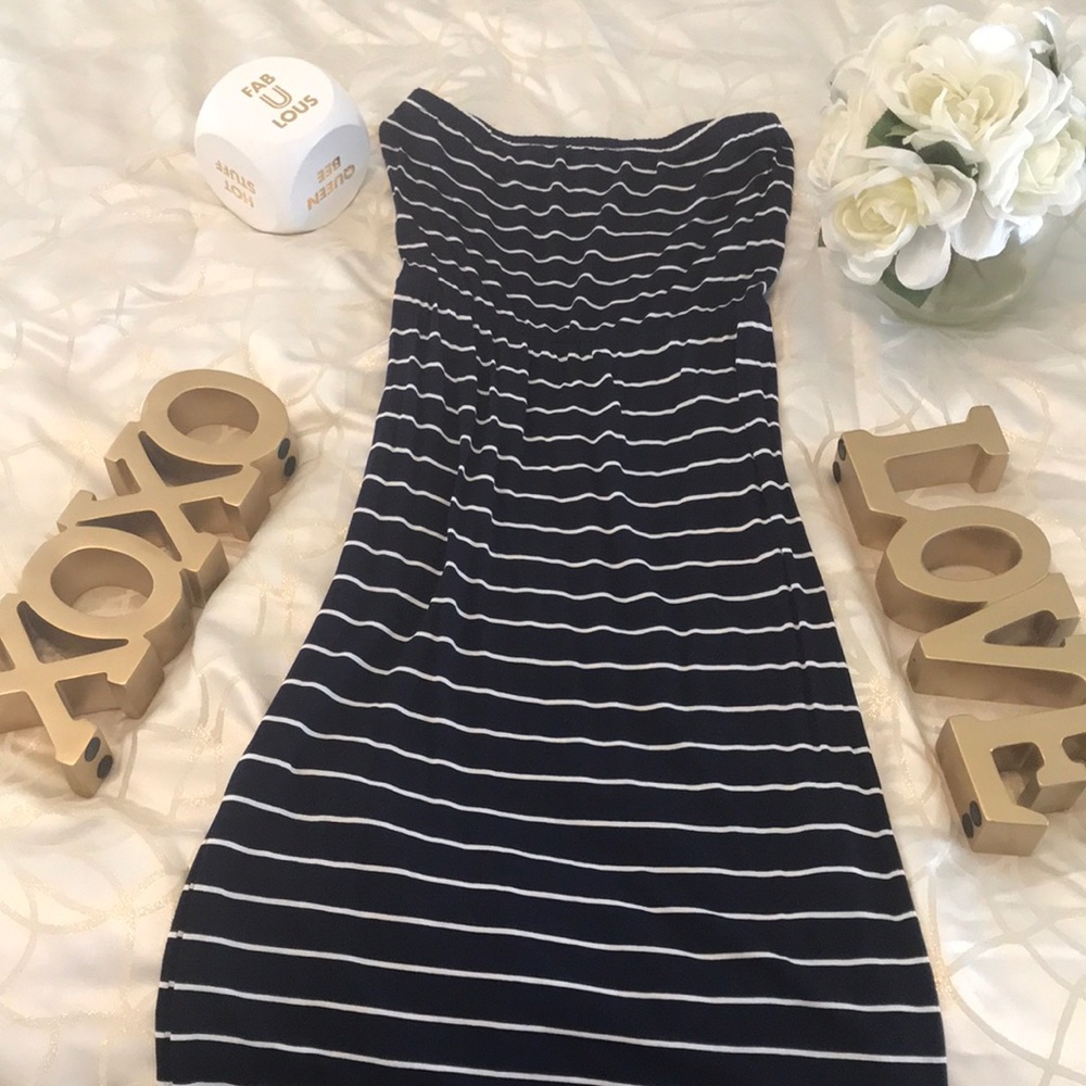 Forever 21 strapless maxi dress